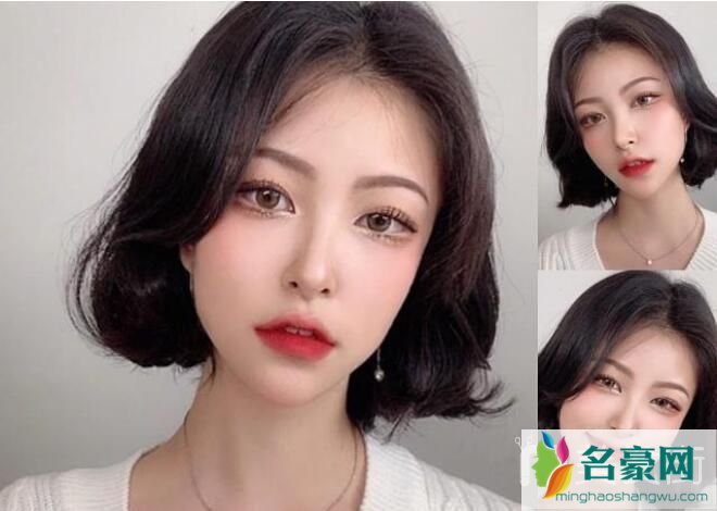 韩式女生夏季流行发型：齐脖短发