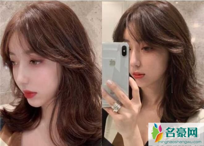 韩式女生夏季流行发型：蜜糖棕卷发