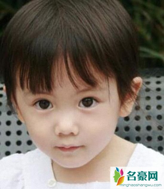 女宝宝童花头发型图片，1-3岁女宝宝短发发型童花头5