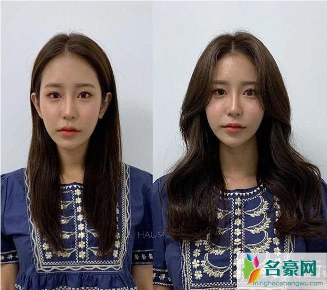 圆脸适合的发型1