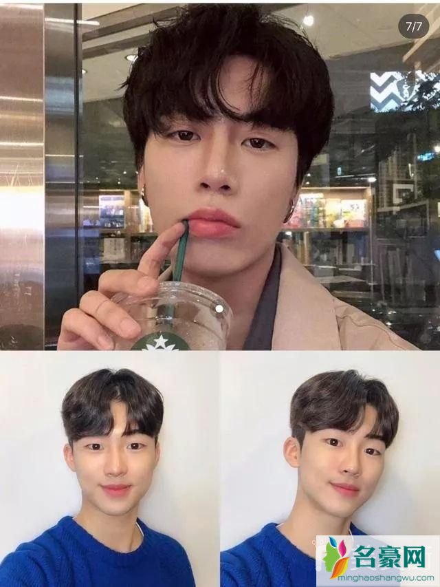 2019抖音最火的潮男发型：中分小韩式