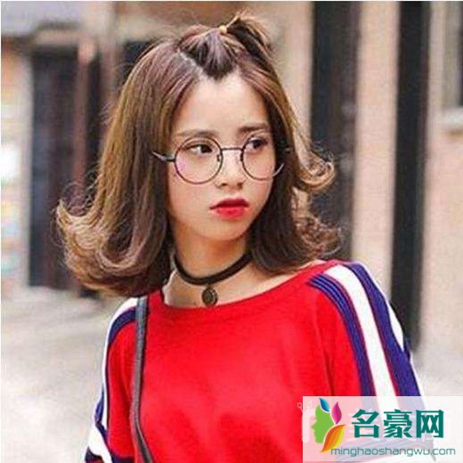 长发打个结扎发图解教程6