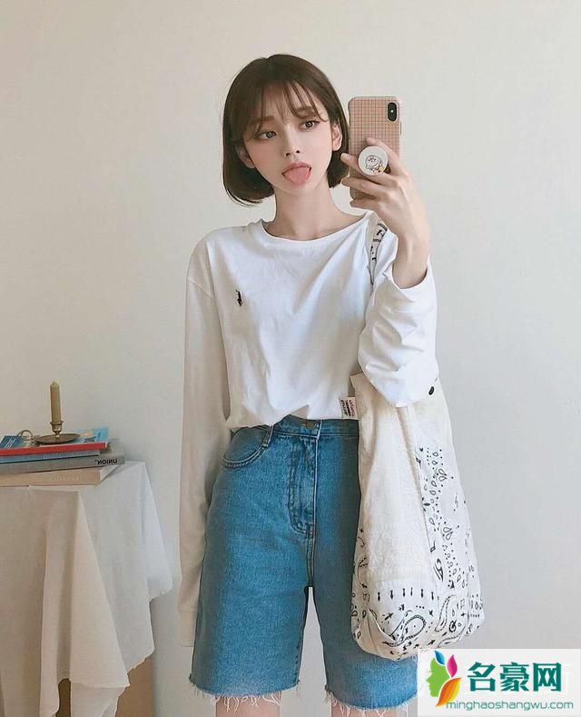 小个子女生适合短发的理由3：短发清爽干练，小巧玲珑更可爱