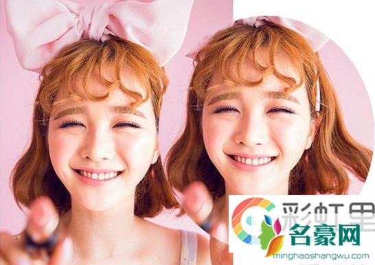 稀薄空气刘海发型 搭配帽子正是冬季时尚的一款