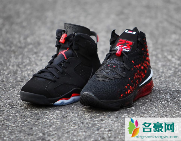 黑红LeBron 17新品曝光 黑红 LeBron 17实物赏析