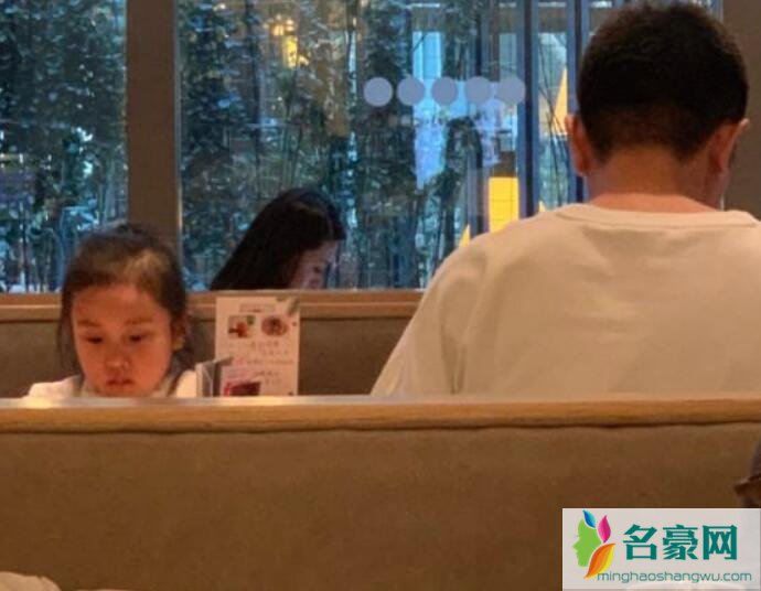 贾乃亮带甜馨外出