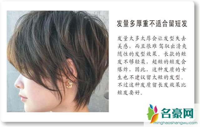 发量超多发质粗硬比较炸不适合留短发发型