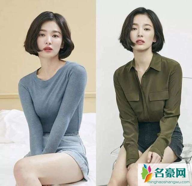 2019最流行的女生短发：内扣Bob短发1