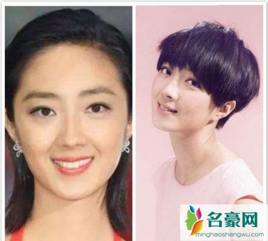 桂纶镁短发比长发好看对比图