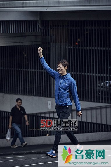 李敏镐法国EIDER品牌2015春夏户外运动宣传照公开