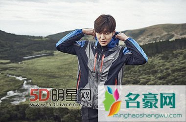 李敏镐法国EIDER品牌2015春夏户外运动宣传照公开