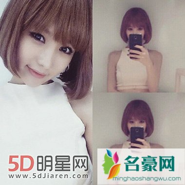After School变身“七胞胎” 可爱短发似洋娃娃