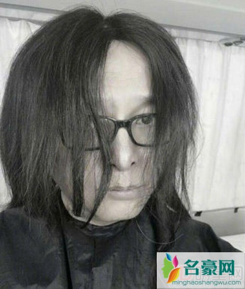 孟非晒长发造型 有头发的孟非神似黄磊