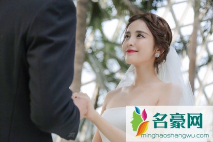 娜扎婚纱造型 仙气飘飘可爱美艳