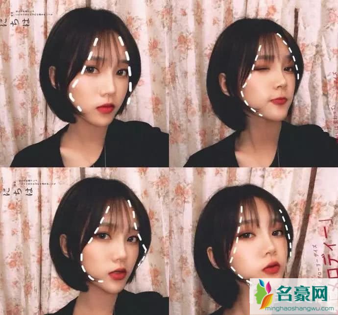 夏天超显脸小的潮女短发发型 6款女生夏季流行发型1