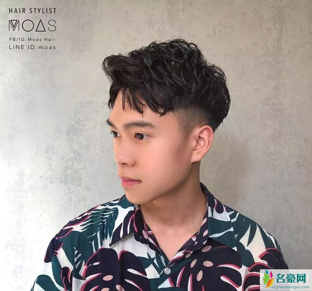 男生短发精神帅气发型 4款比锡纸烫更帅的男士流行发型短发4