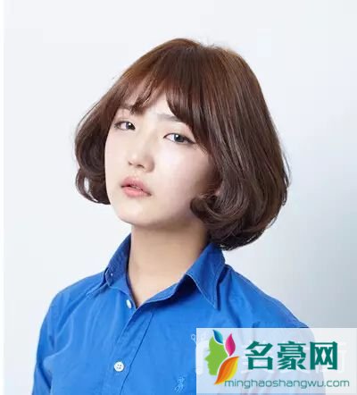 韩式短发烫发发型2019新款_最流行的韩式短发烫发发型图片3