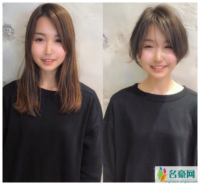 女生发型改变前后对比 为什么剪了最流行的发型结果却很丑2