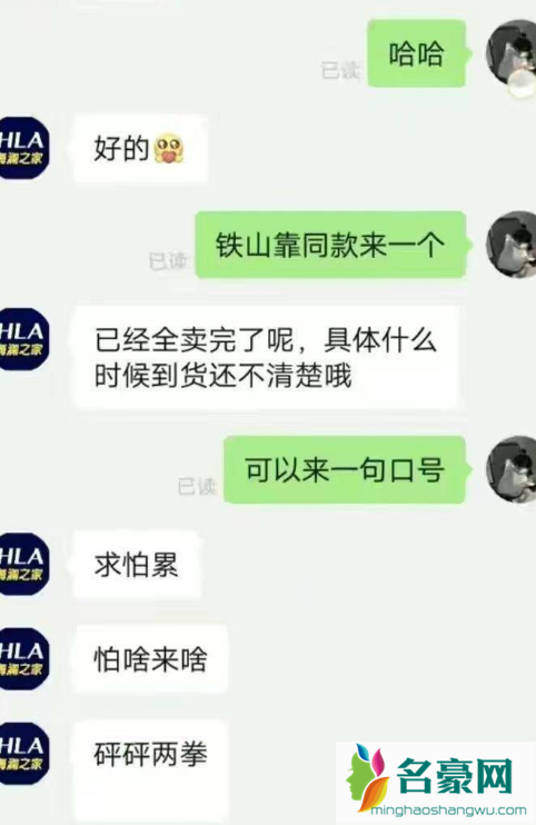 铁山靠求怕累是什么意思3