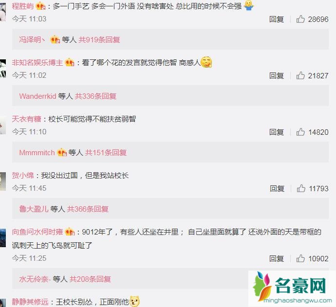 王思聪获得网友力挺