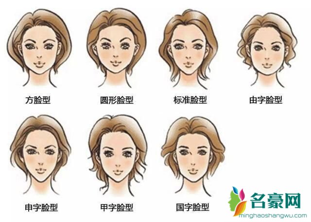 方脸和圆脸适合什么发型 原来女星都是这样搭配发型的