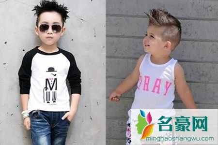 2019最流行的男童两边铲短发发型