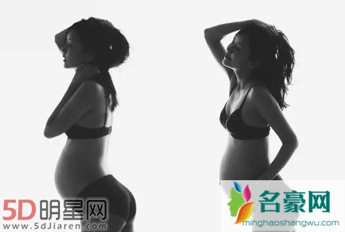 张子萱晒怀孕照片 分享心路历程