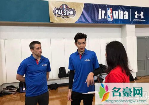 2017NBA名人赛 吴亦凡蒋劲夫交锋