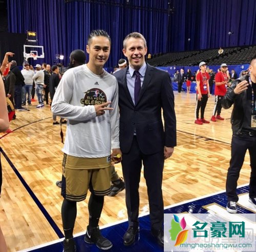 2017NBA名人赛 吴亦凡蒋劲夫交锋