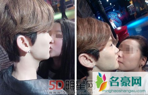 鹿晗蜡像每天都被强吻 已经掉了一层皮