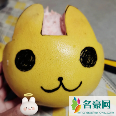 柚子怎么做成灯笼好看3