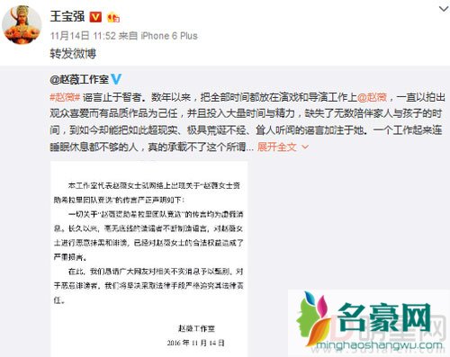 王宝强挺赵薇被骂 王宝强赵薇关系