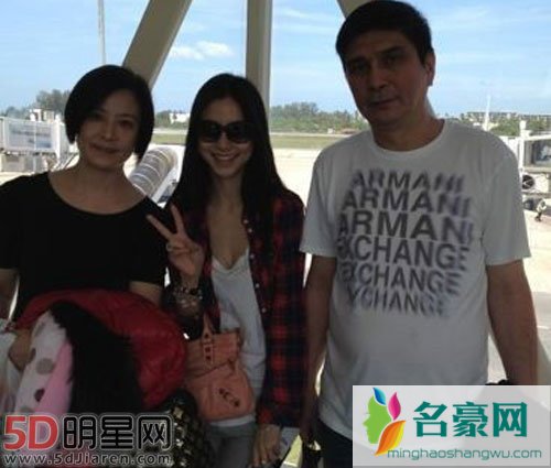 Angelababy妈妈年轻照 力证baby未整容