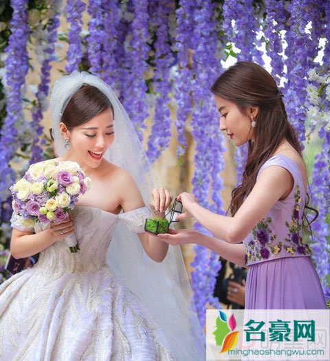 张靓颖意大利大婚 伴娘刘亦菲超抢镜