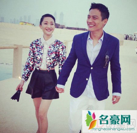 周迅与老公甜蜜庆生 高圣远鲜花秀恩爱