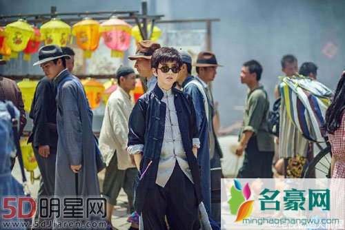 远大前程发女主造型 佟丽娅男装攻气十足