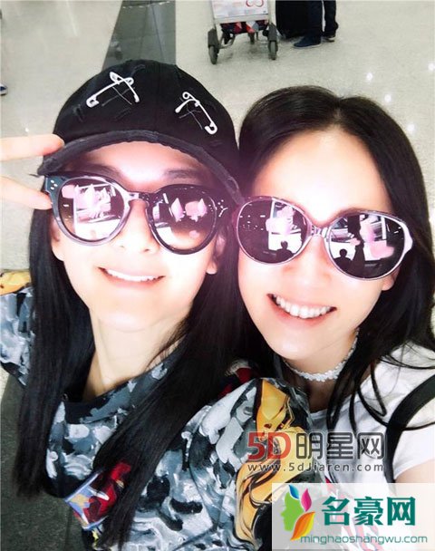 陈乔恩微博晒谢娜合照 陈乔恩谢娜新国民闺蜜cp诞生