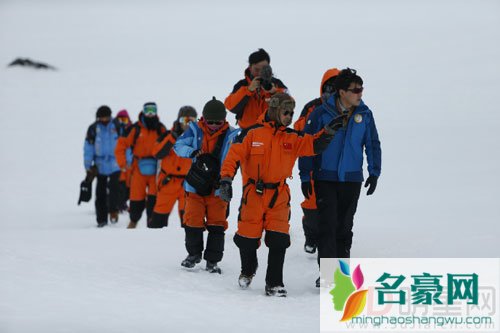 南极绝恋纪念海报 赵又廷杨子姗南极实地拍摄
