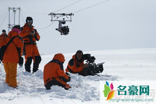 南极绝恋纪念海报 赵又廷杨子姗南极实地拍摄