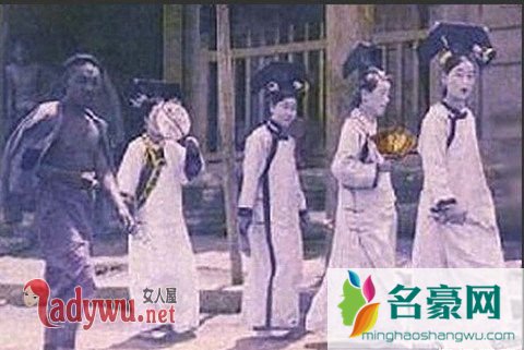 1992年故宫宫女原照片