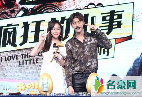 那件疯狂的小事叫爱情发布会 陈伟霆郑秀妍当众秀恩爱
