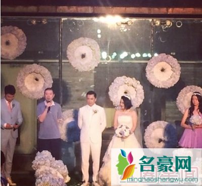 王中磊王晓蓉婚礼照片