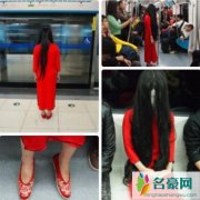 北京地铁红衣女鬼是谁，血衣白面一双绣花鞋(视频