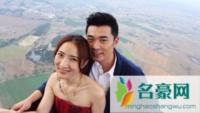 与前夫陈赫合照