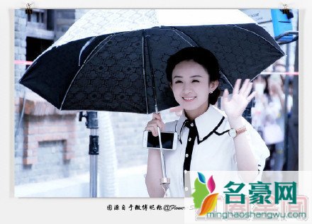 《胭脂》路透剧照曝光 赵丽颖白衣造型清纯干练