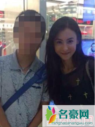 张柏芝与粉丝合影