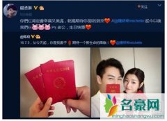 陈晓陈妍希结婚 陈妍希怀孕陈晓开心当爹