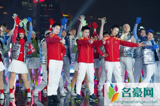 2022冬奥会中国代表团第几个出场3
