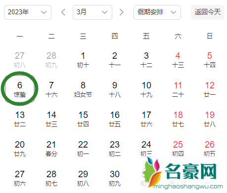 2023惊蛰出九天了吗2