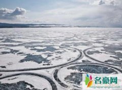 全球罕见冰圈之谜（其实是一种正常自然景象-谜底